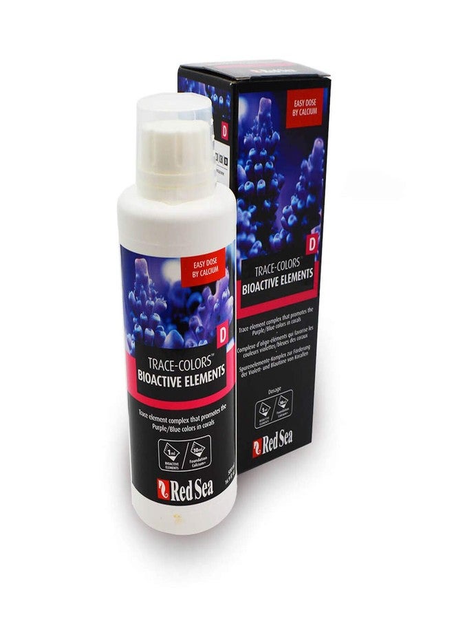 Red Sea Trace Colors D Bioactive Elements for Reef Aquarium 500ml - Image 4